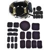 19Pcs/Set Tactical Military Helmet Pads Hunting Helmet Protective Pad Eva