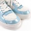 Great LOUIS VUITTON Low cut sneakers timeout line Monogram Light blue Women 37 Used