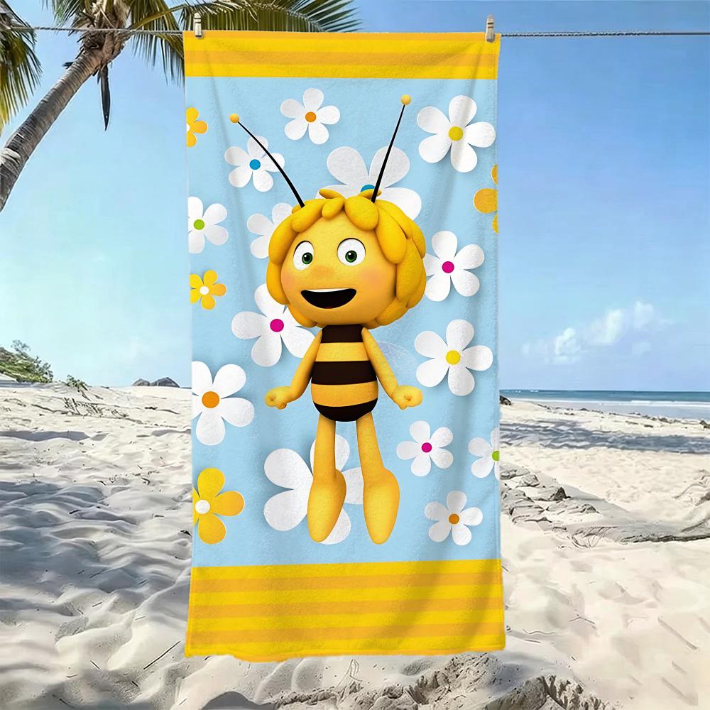 Милое Полотенце M-Maya the BeeS Качество Пятизвездочного Отеля Экологически Чистые Ультра Мягкие Толстые Полотенца и Пляжные Полотенца