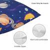 Солнечная Система Космос Планеты Вселенная Квадратная Наволочка Чехол для Подушки Наволочка Чехол для Декоративной Подушки для Дома Спальни Автомобиля