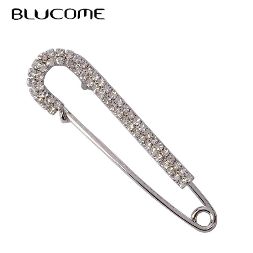 Blucome Фиксированная пряжка для одежды с вырезом для женщин и мужчин, свитер