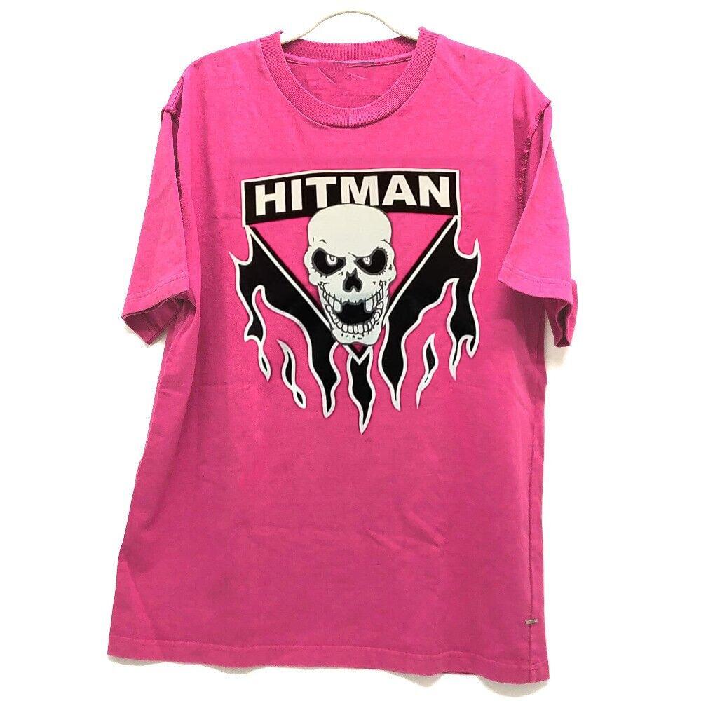 Collection Bret Hart Cotton Gift For Fan Pink S-2345XL T-shirt Unisex T-Shirt