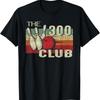 Ретро Винтаж Футболка 300 Club Идеальная Игра в Боулинг