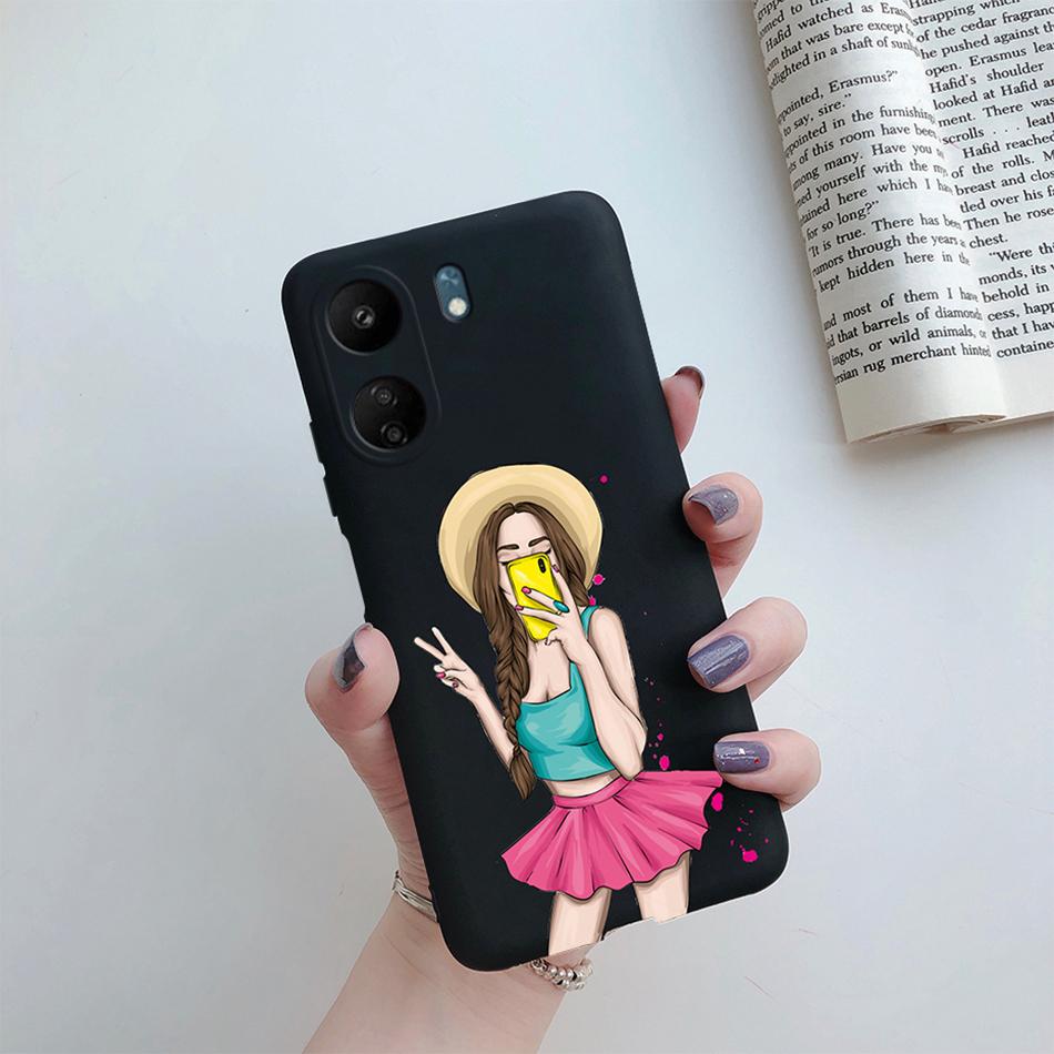 Для Xiaomi Redmi 13C Чехол Супер Мама Малыш Мода Девочки Чехол Мягкий ТПУ Fundas Для Xiaomi Redmi 13C 13 C Redmi13C Чехол для Телефона Coque
