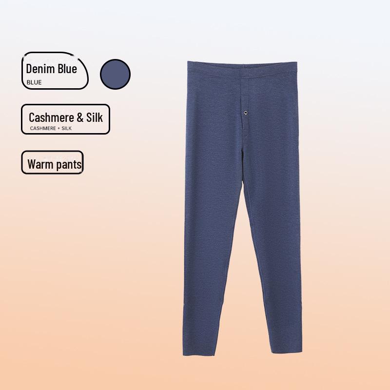 Мужское и женское немецкое термобелье из кашемира и шелка, антибактериальное, теплый костюм для осени/зимы