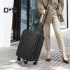 20 Inch Carry On Suitcase, Folding Travel Suitcase, Carry-on Luggage with Mute Wheels, Three-Digit Combination Lock, Telescopic Pull Rod