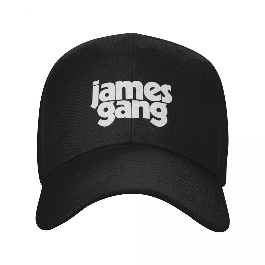 James Gang White Baseball Cap Dropshipping Thermal Visor New In Hat fashionable Boy Womens