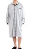 Eye Unisex Cotton Jersey Perfect for Spring and Early Product 17110 Light K's Long-sleeved, Open-front Pajamas, 100% Knit, Fall. Code (3L, Gray).