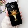 Чехол для Infinix Smart 8 X6525 Роскошный чехол с буквами Ударопрочный мягкий ТПУ чехол для телефона для Infinix Smart 8 Pro Smart8 HD Чехол Coque