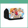 Двухслойная флип-обложка с рисунком из аниме One Piece, пенал для хранения канцелярских принадлежностей для студентов и профессионалов