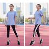 Спортивная футболка больших размеров, женская летняя свободная быстросохнущая одежда для бега, одежда для фитнеса, одежда для йоги с короткими рукавами, топы