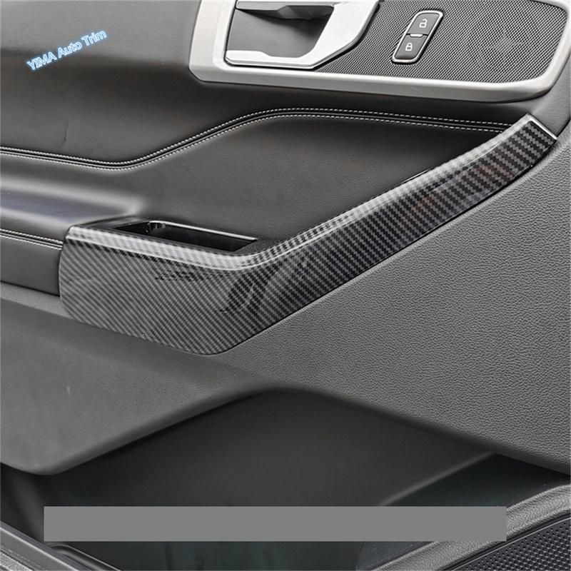 ABS Left Right Door Armrest Pull Door Panel Handle Protective Cover Trim For Ford Explorer  - 2025 Car Interior Accessories