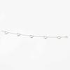 Very Good TIFFANY&Co. bracelet Open Heart 5P Bracelet Silver SV925 Women Used