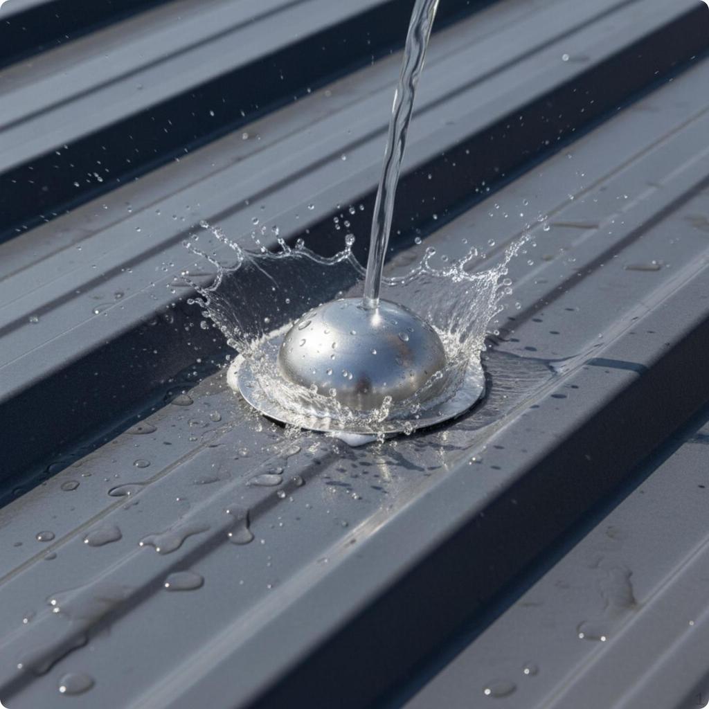 50 Pieces Metal Roofing Screw Protectors LowProfile Covers WeatherResistant for