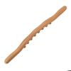 Massager for Body Natural Carbonized Wood Scraping Massage Stick Back Massager SPA Therapy Tool Point Treatment Guasha Relax