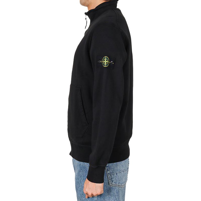 STONE ISLAND Однотонная куртка-бомбер на молнии с воротником-стойкой, длинным рукавом, мужская, L1S156100063S0051-V0029