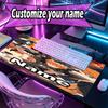 Custom Name Personalized Haikyu Pattern Mousepad, Laptop PC Desk Mat, Decorative Desk Mat for Home Keyboard Pad Gift