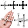 Internal Triangle Key Wrench 4 Ways Elevator Cabinet Wrenches New Cross Switch Alloy Spanner  Home