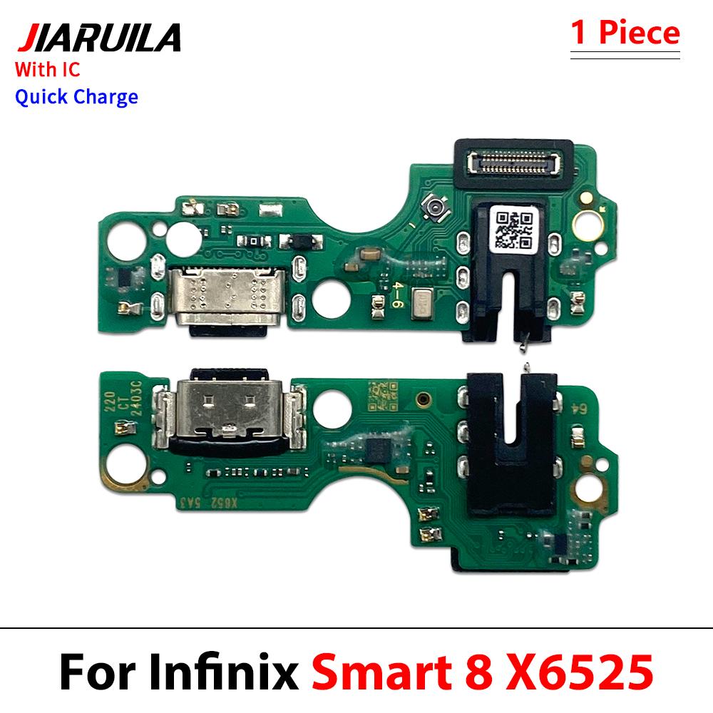 11 шт. Зарядный шлейф для Infinix Hot 11 1G 11 Play Smart 8 Spark 11 Разъем док-станции Порт USB-зарядки Шлейф