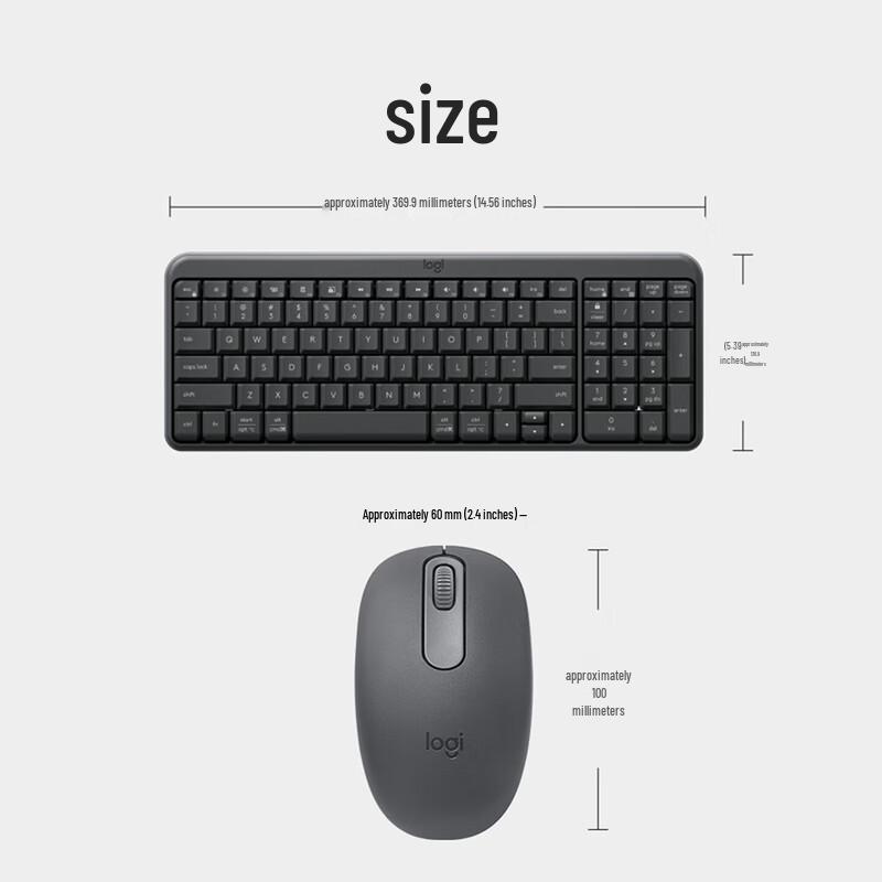 Logitech Беспроводной комбо-набор клавиатура и мышь MK251