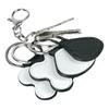 DIY Dye Sublimation Blanks Keychain Creative Double Sides Blank ID Tags Keyring Backpack Decor