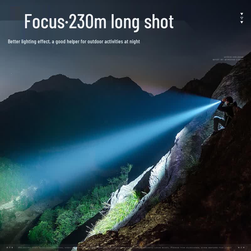 SupFire F1-X Portable Rechargeable LED Flashlight