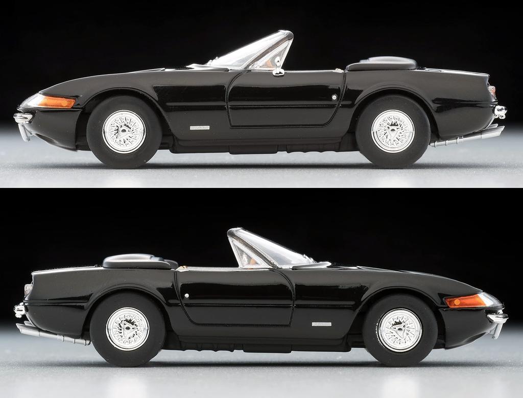 TOMYTEC Tomica Limited Vintage LV Ferrari 365 GTS4 Black 1/64 (Finished Model)