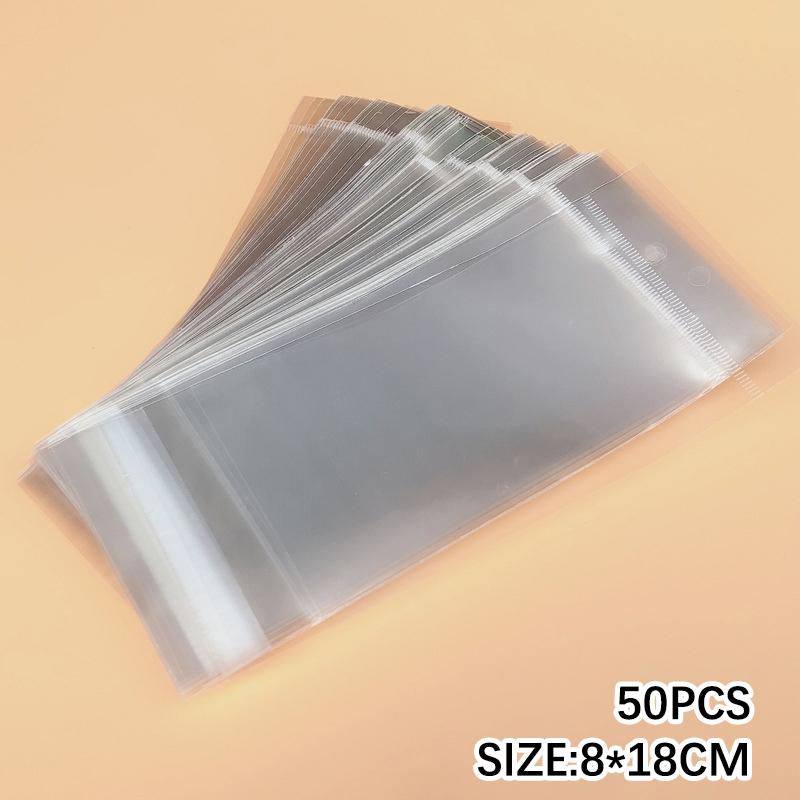 50Pcs White Hairpin Card Trinket Bow Display Cards Cardboard Packing Paper