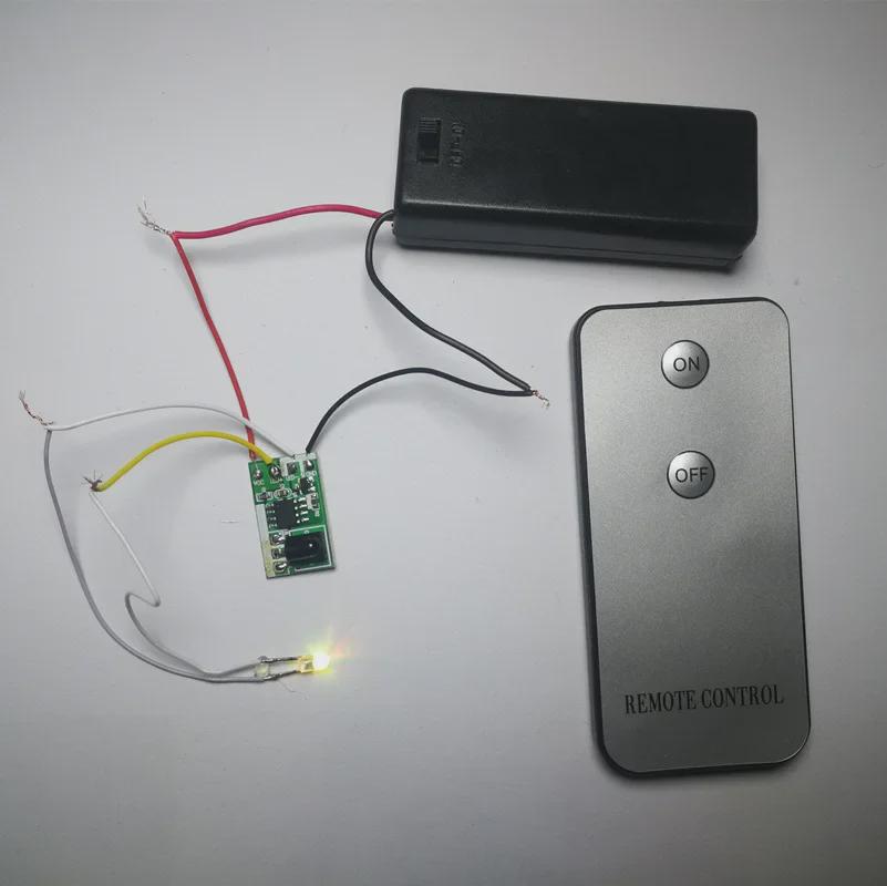 Комплект для модернизации выключателя света с дистанционным управлением Ruotai Pink DIY