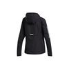 Adidas Own The Run Hooded Running Jacket Women Outerwear Black FM6928