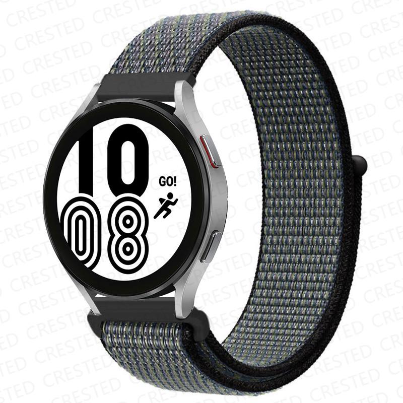 Нейлоновый петлевой ремешок для Samsung Galaxy Watch 7/4/6/Classic/5/pro/active 2/Gear S3 Браслет Huawei watch GT 2 4 3 pro ремешок 20 мм/22 мм