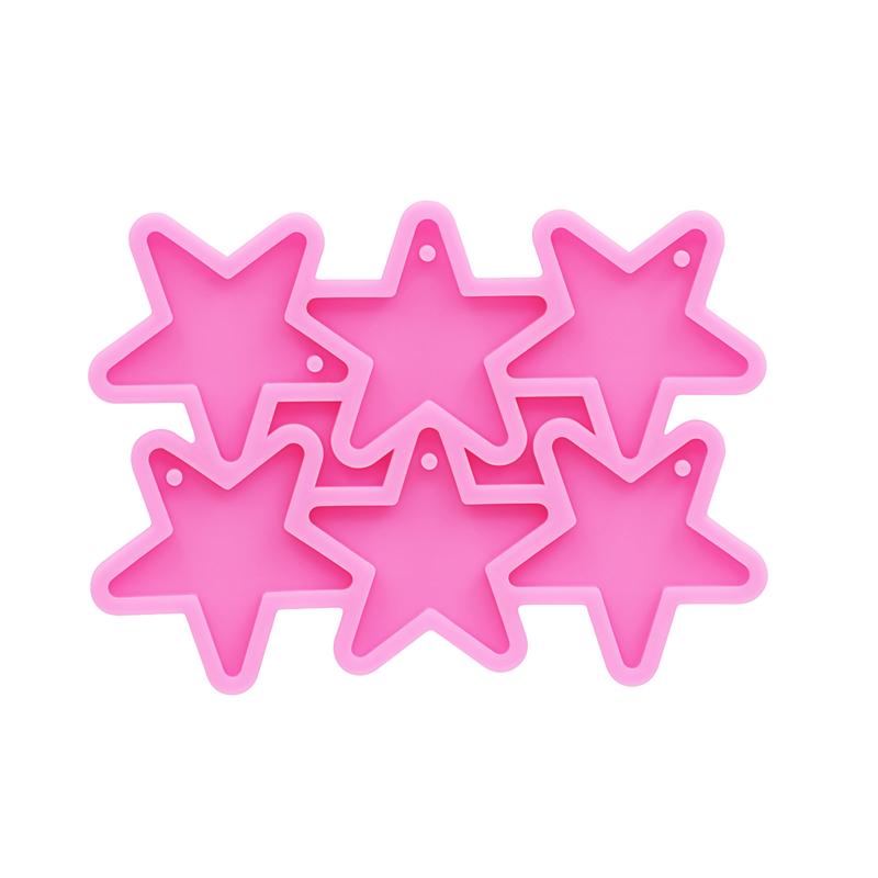 Silicone Mold Epoxy Resin DIY Keychain Earrings Necklace Jewelry Accessories Drip Molds