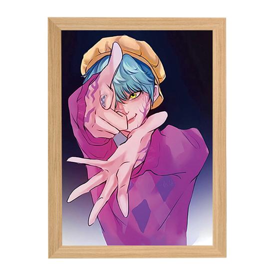 Картина Лампа Перезаряжаемый Светодиодный Свет Светящийся Настенный Художественный Свет Яркий Цвет Художественное Освещение Ночник