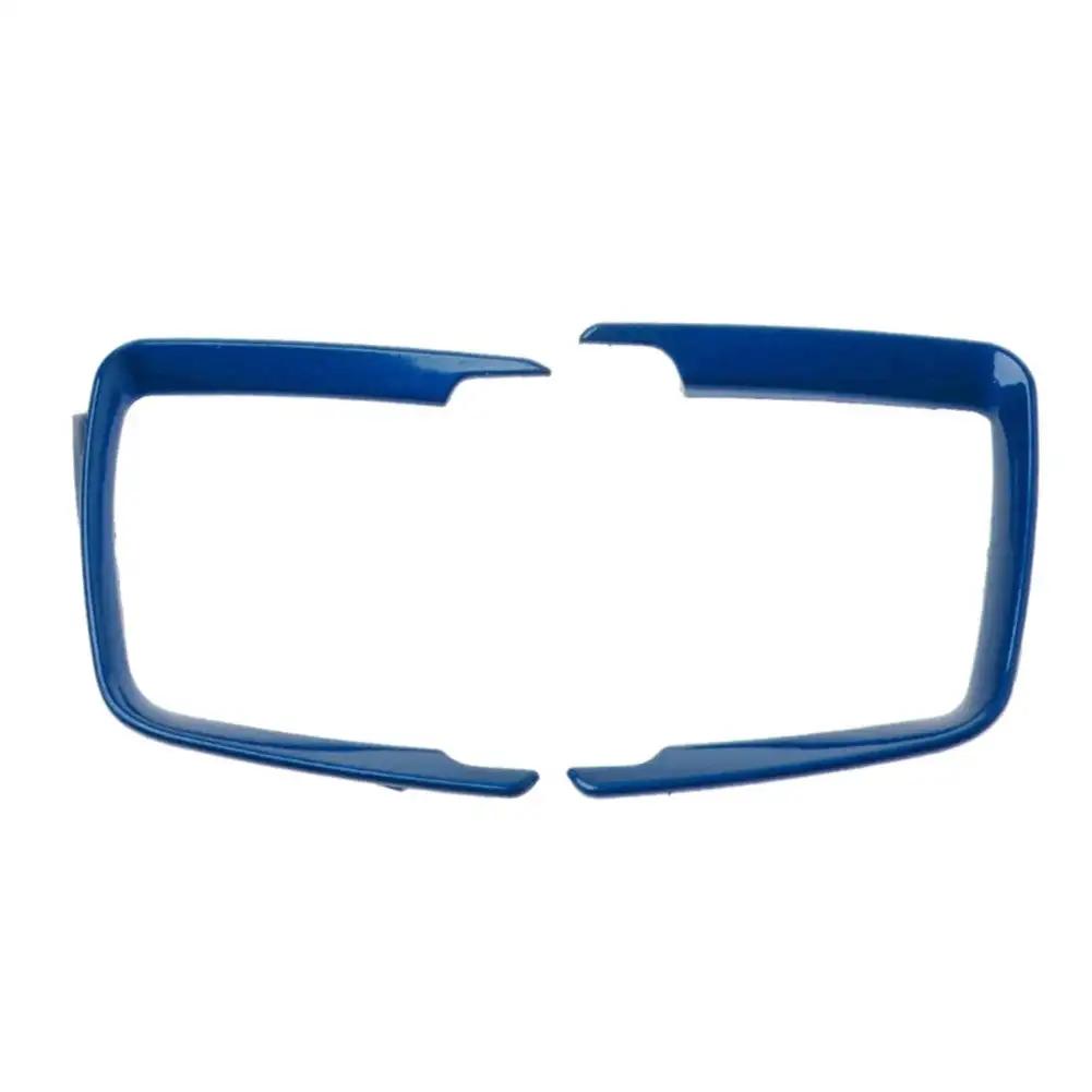 2 шт. ABS фара переключатель рамка отделка регулировка наклейка для BMW F30 F31 F32 F34 3 4 автомобильные аксессуары