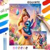 Наборы для рисования маслом своими руками Belle Stitch Ручная роспись Декор для дома Поделки Идеи для подарков Настенное искусство Холст Картина по номерам Набор