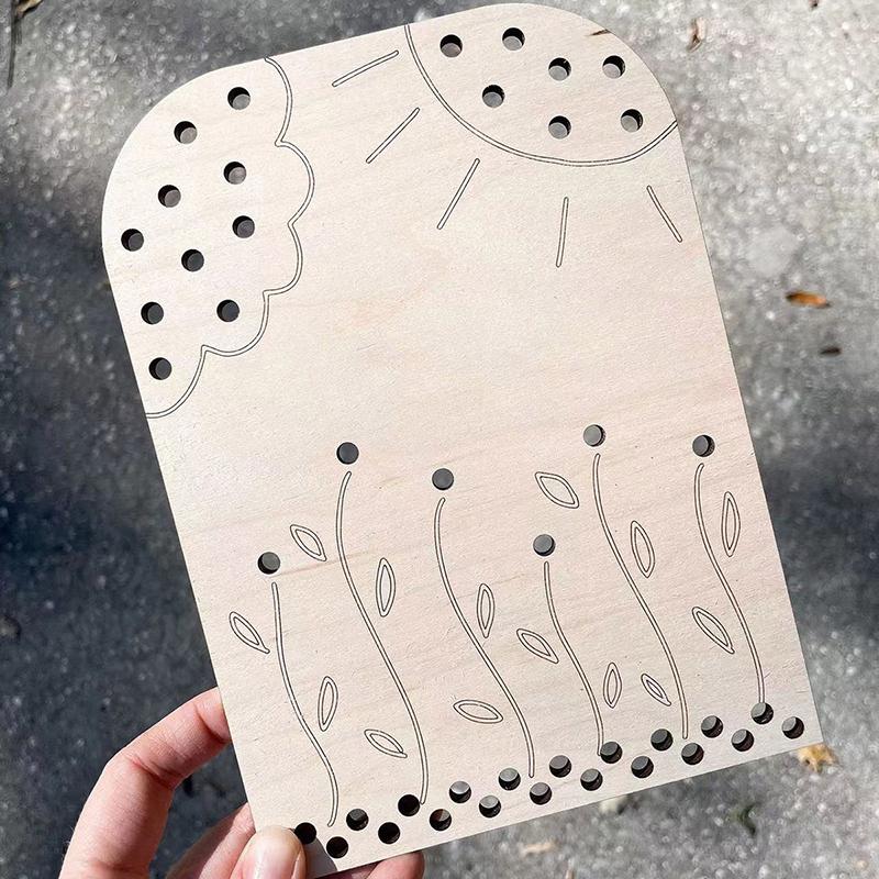 Diy Wooden Flower Arrangement Board Flower Stand Flower Leaf Collector Board Diy Plant Arrangement Display Home Decoration