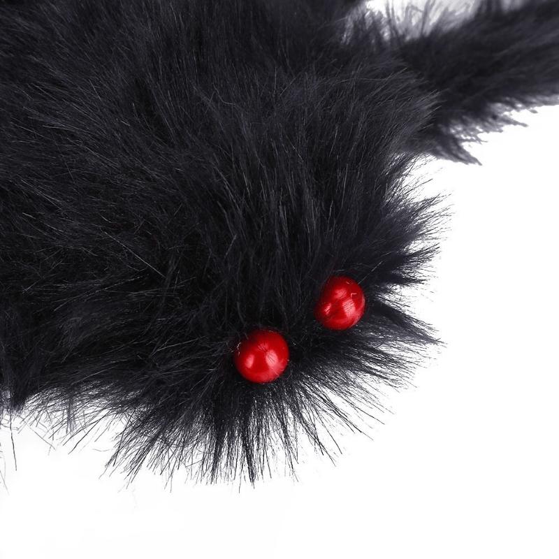 Супер большой плюшевый паук для вечеринки или украшений на Хэллоуин