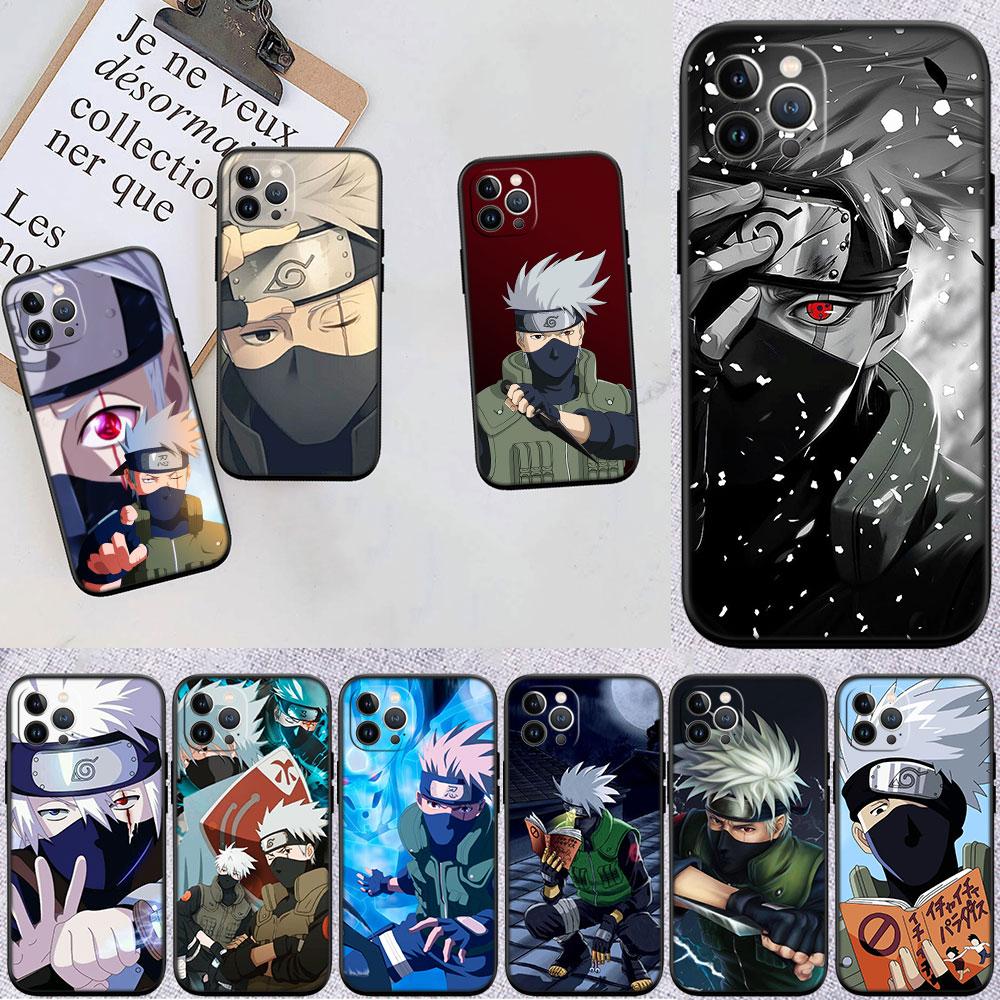 PP49 Naruto Kakashi Soft Shell Phone Case for Samsung Galaxy S20 S21 S22 Ultra FE + Plus A21S A22 A24 A25 A26 A30 A30S A31