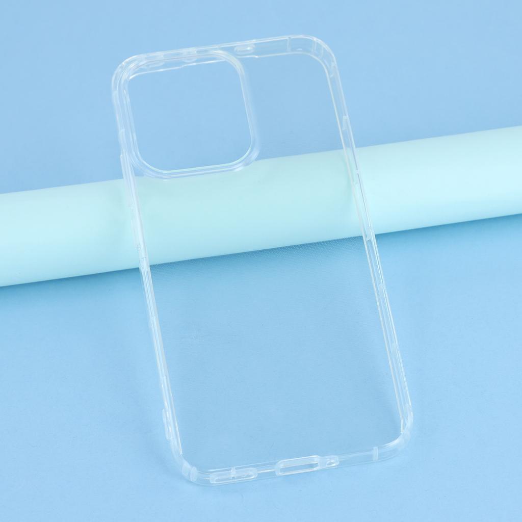 Для Oppo Reno14 Pro 5G (Глобальный) Прозрачный ТПУ чехол-накладка на заднюю панель телефона с защитой подушками безопасности