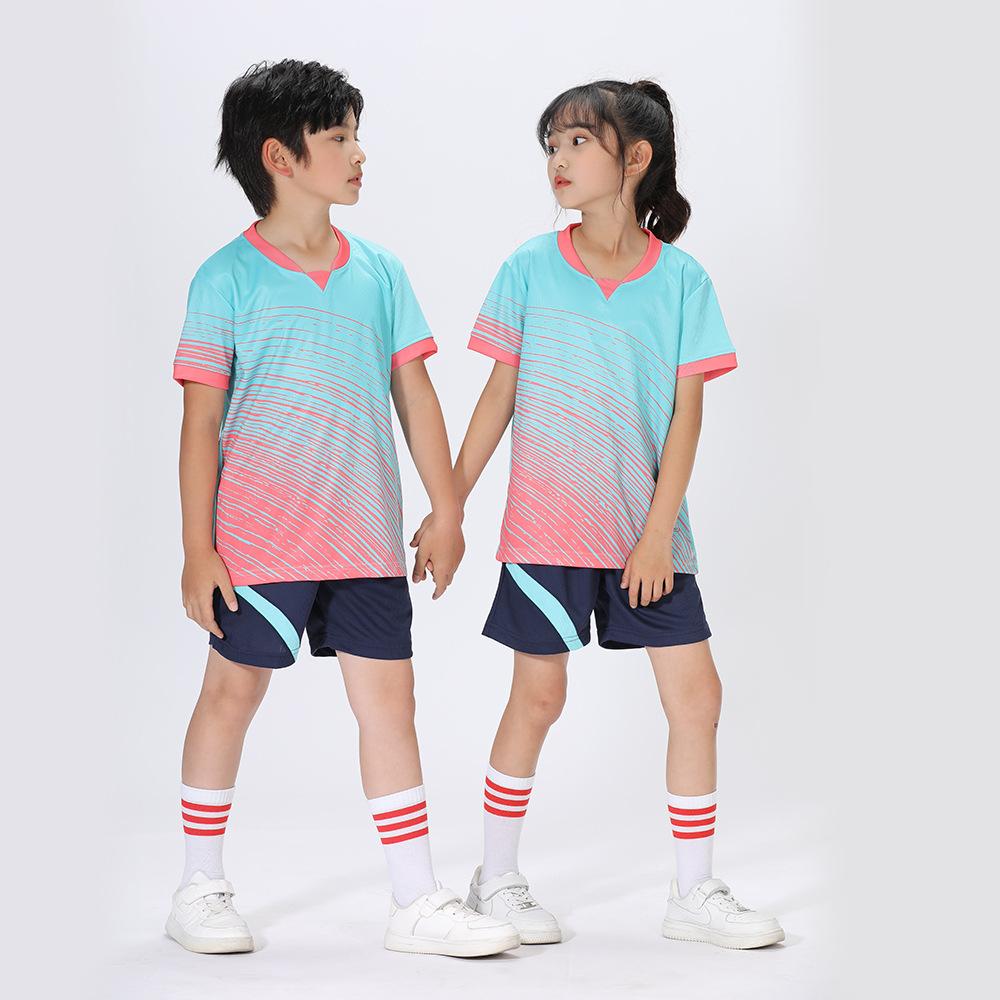 Children'S Sports Suit, Quick-Drying Clothes, Training Clothes, Short-Sleeved Football, Basketball Sports Fitness Pants Suit, Summer Printable Number