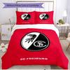 3pcs Duvet Cover Set (1*Duvet Cover + 2*Pillowcase, Without Core), SC Freiburg Print Soft All‑Season Bedding Set, Home Bedroom Decor Gift