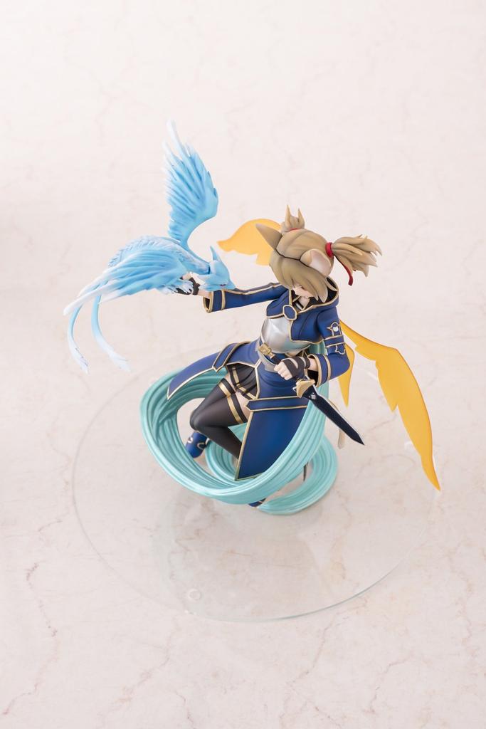 Смешные рыцари Sword Art Online Silica ALO scale ПВХ окрашенная готовая фигурка Ver. 1/8