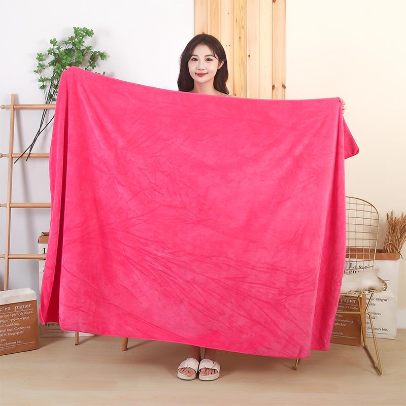 Extra Large Microfiber Bath Towel 100X200cm Soft Super Absorbent Map Quick-drying Towels Homeuse