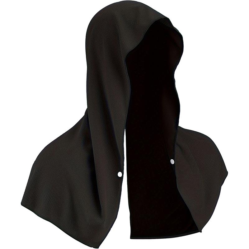 Охлаждающее полотенце с капюшоном для спортзала, фитнеса, быстросохнущее полотенце для спорта, бега, велоспорта, впитывающие пот полотенца, шапка, шарф, мягкое полотенце из микрофибры