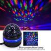 Colorful Starry Sky Projector Light – Moon & Star Magic Ball Night Lamp for Bedroom Kids Room Home Atmosphere Decor