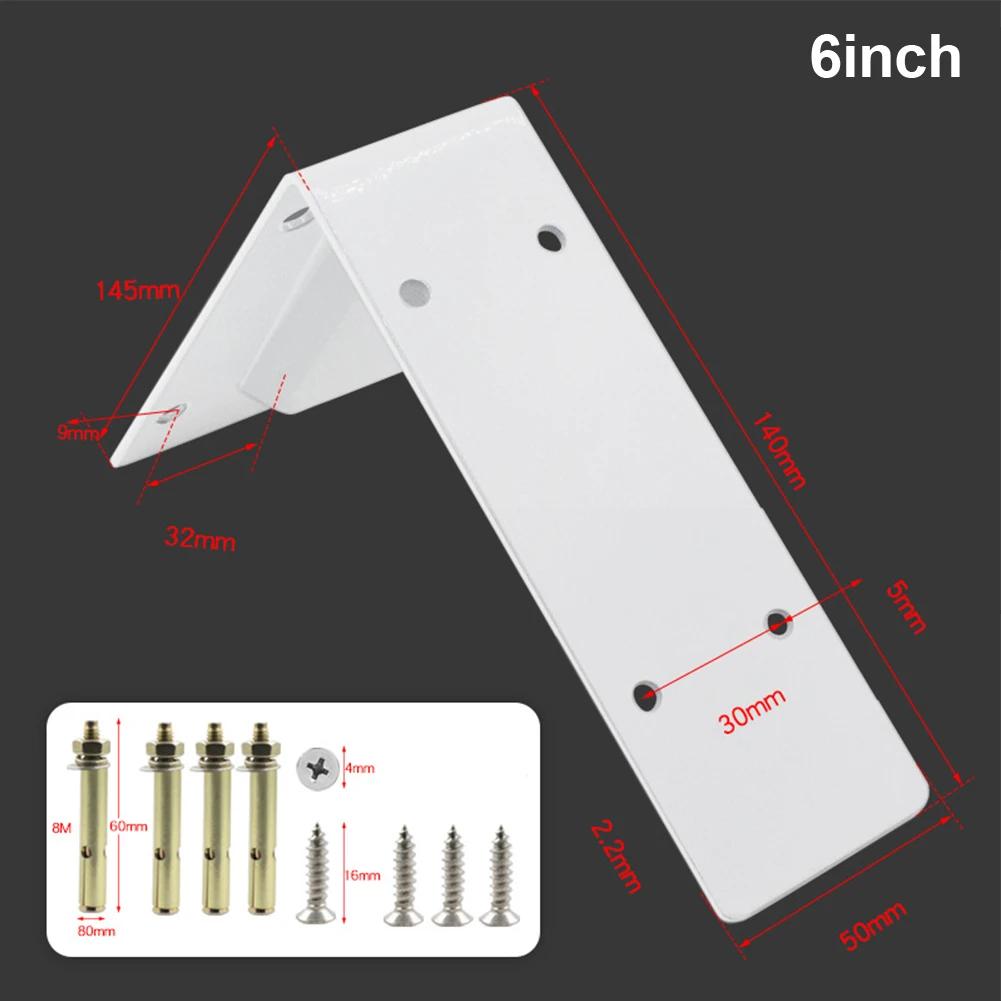 1шт прочные кронштейны для полок, большой металлический кронштейн для поддержки полок, прочная настенная плавающая полка, мебельная фурнитура