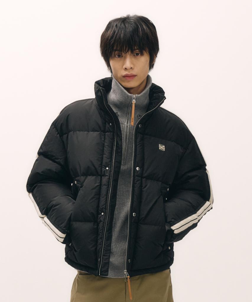 Satur Roton Duck Down Padded Jacket Black