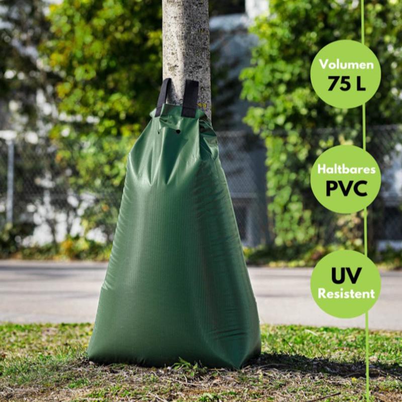 20 Gallon Pe Reusable Watering Bags For Agriculture Tree Slow Release Drip Bag Garden Plants Automatic Drip Irrigation Equipment