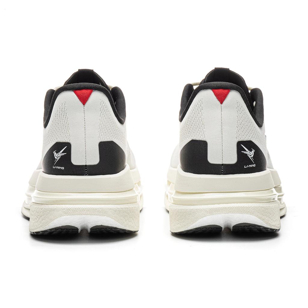 Men's Sneakers Li-Ning Running Collection Running Shoes Men's Low-top Champagne White