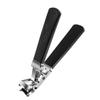 Angled Stainless Steel Nail Clippers with AntiSlip Textured Handle Durability Rustproof Blade for Elderly Users